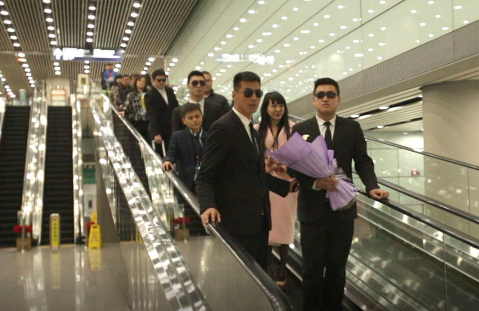 北京機場高規格守護愛