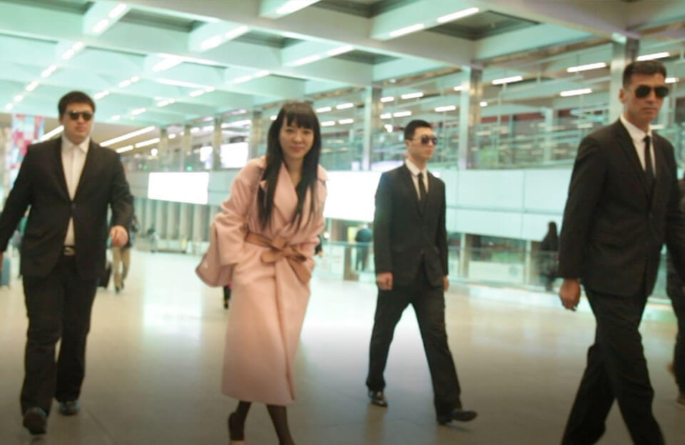 北京機場高規格守護愛