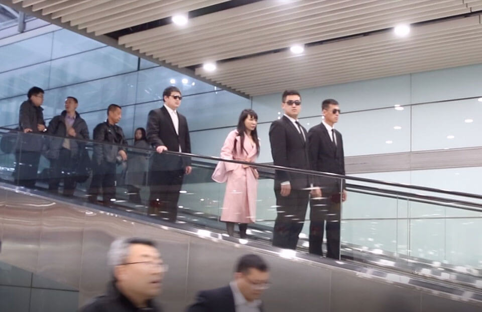 北京機場高規格守護愛